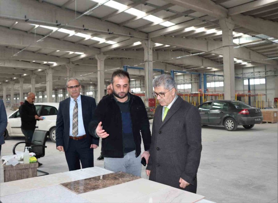 Vali Çelik: "bor Osb’ye Çok Ciddi Yatırım Talebi Var"