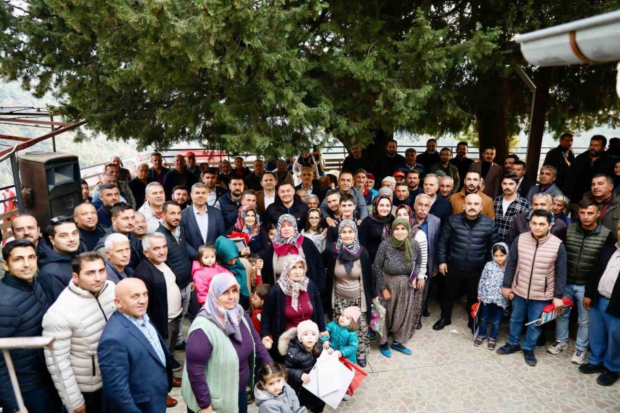 Başkan Yücel’e, Batıdaki Kırsal Mahallelerden Tam Destek