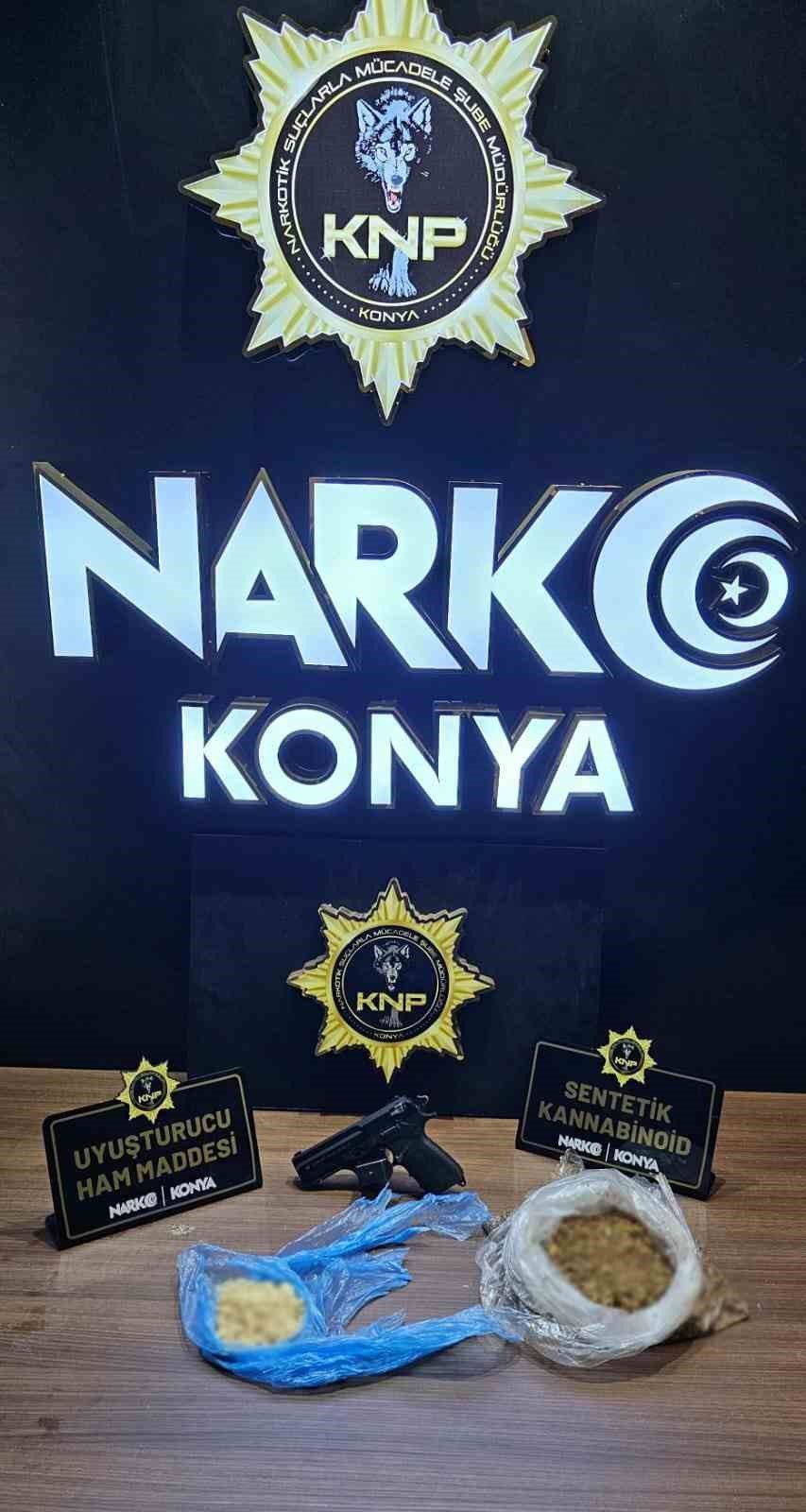 Konya’da Uyuşturucu Tacirlerine Operasyon: 2 Kişi Tutuklandı