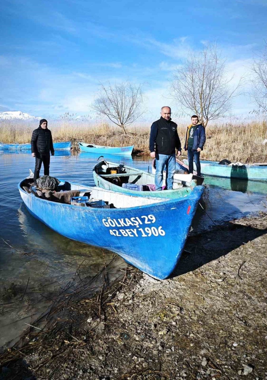 Beyşehir Gölü’nde Avcılık Faaliyetleri Hem Karadan Hem Havadan Denetleniyor