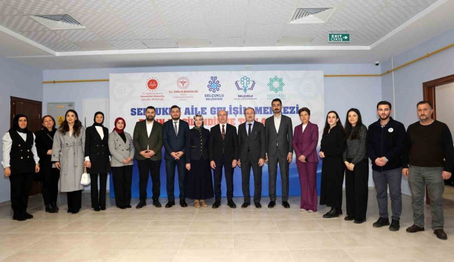 Selçuklu Aile Gelişim Merkezi İlçe Sakinlerine Hizmet Vermeye Başladı