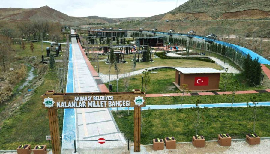 Aksaray’da Yeni Bir Millet Bahçesi Açılıyor