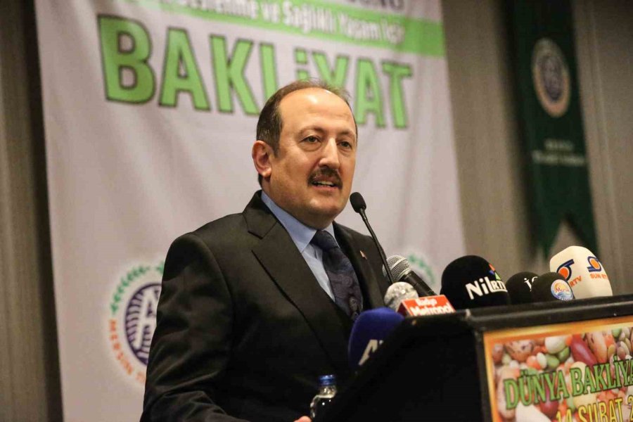 Özdemir: "bakliyat Sahip Olduğu Özellikler Nedeniyle En Sağlıklı Gıdalar Arasında"