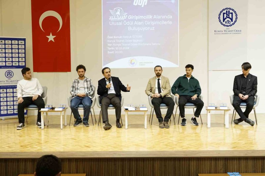 Teknofest’te Ödül Alan Girişimciler Genç Girişimcilerle Bir Araya Geldi