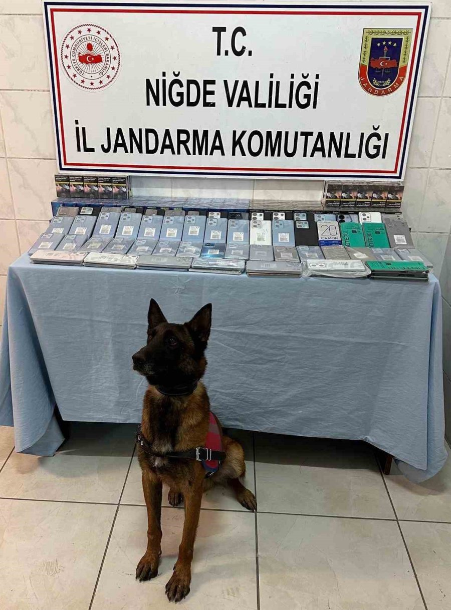 Niğde’de 78 Adet Kaçak Cep Telefonu Yakalandı