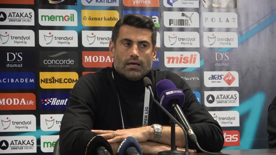 Volkan Demirel: "aldığımız 1 Puana Sevinmiyoruz"