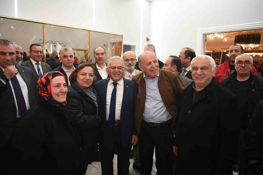 Büyükkılıç: "insana Hizmet Etmek İbadettir, Sizlere Aşk İle Çalışan Yorulmaz"