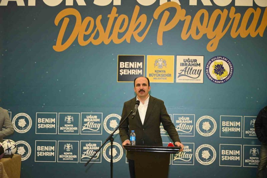 Konya Büyükşehir Amatör Spor Kulüplerine 7.5 Milyon Liralık Malzeme Desteğinde Bulundu