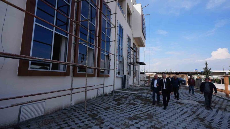 Tarsus’ta Sağlık Yerleşkesi Projesi Tamamlanıyor