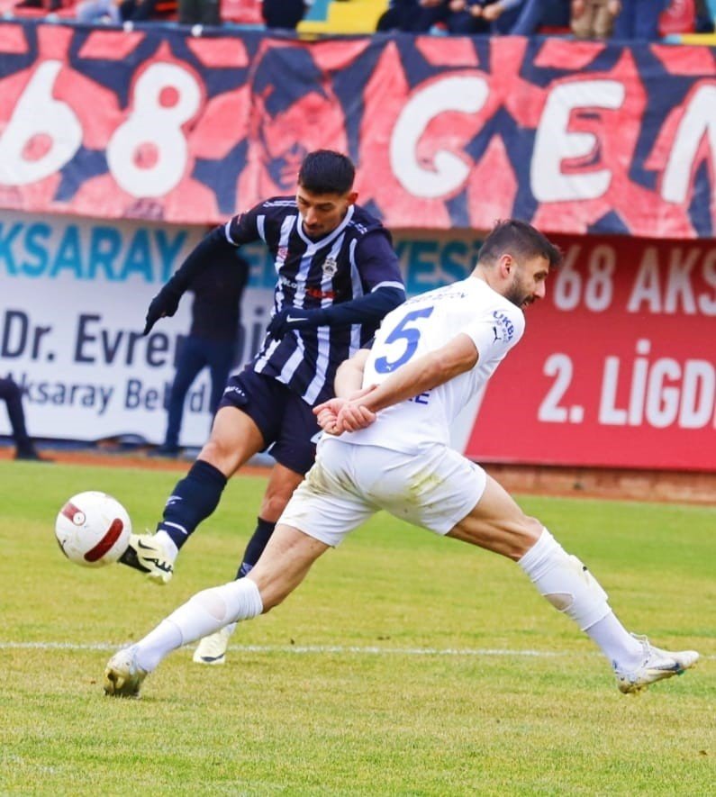 Tff 2. Lig: 68 Aksaray Belediyespor: 1 - Arnavutköy Belediyespor: 0