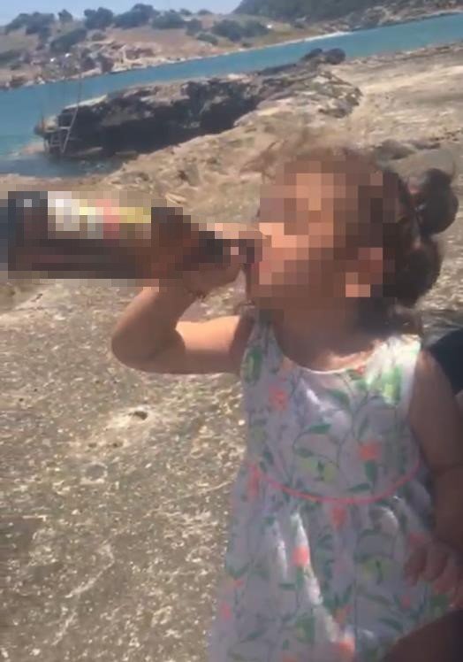 3 Yaşındaki Kızına İçki İçirdiği İddia Edilen Kadın Gözaltına Alındı