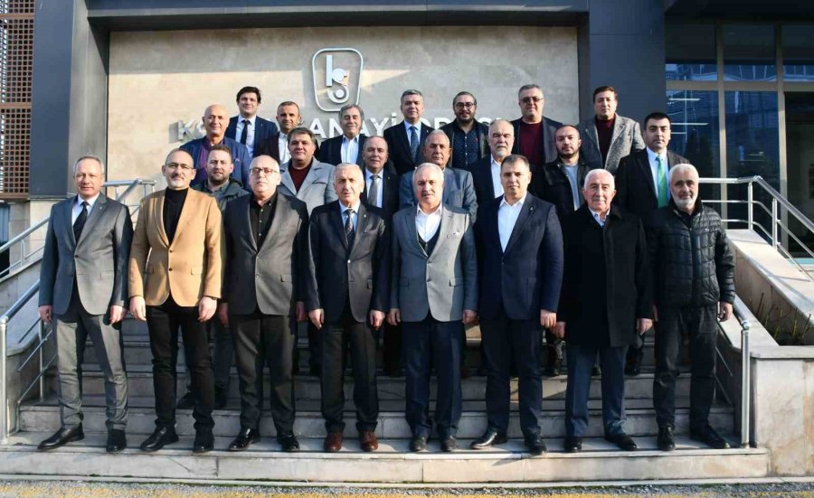 Vali Özkan, Konya Sanayi Odası’nda Sanayicilerin Taleplerini Dinledi