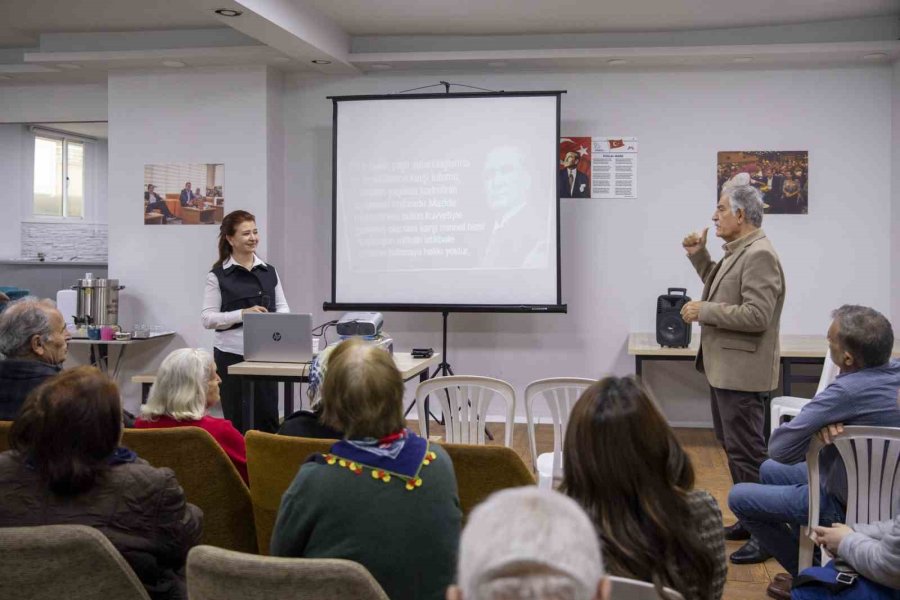 Mersin Büyükşehir Belediyesi Yaş Almış Vatandaşları Bilgilendiriyor
