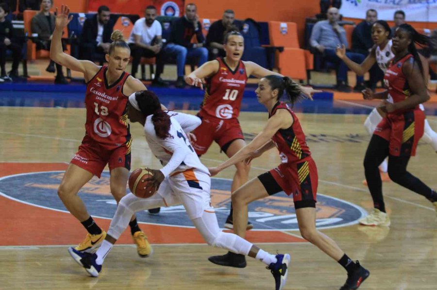 Fıba Kadınlar Avrupa Ligi: Çbk Mersin: 79 - Casademont Zaragoza: 62