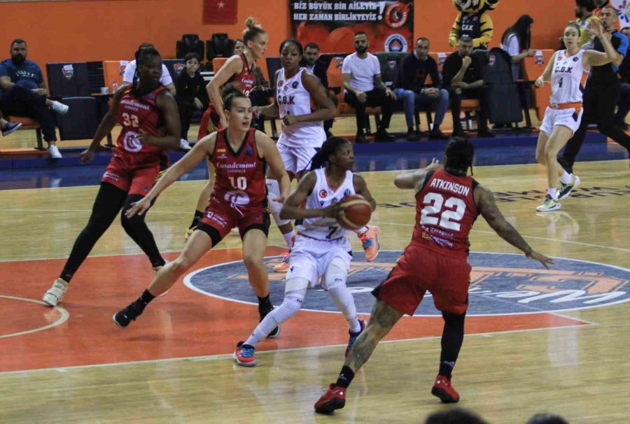 Fıba Kadınlar Avrupa Ligi: Çbk Mersin: 79 - Casademont Zaragoza: 62