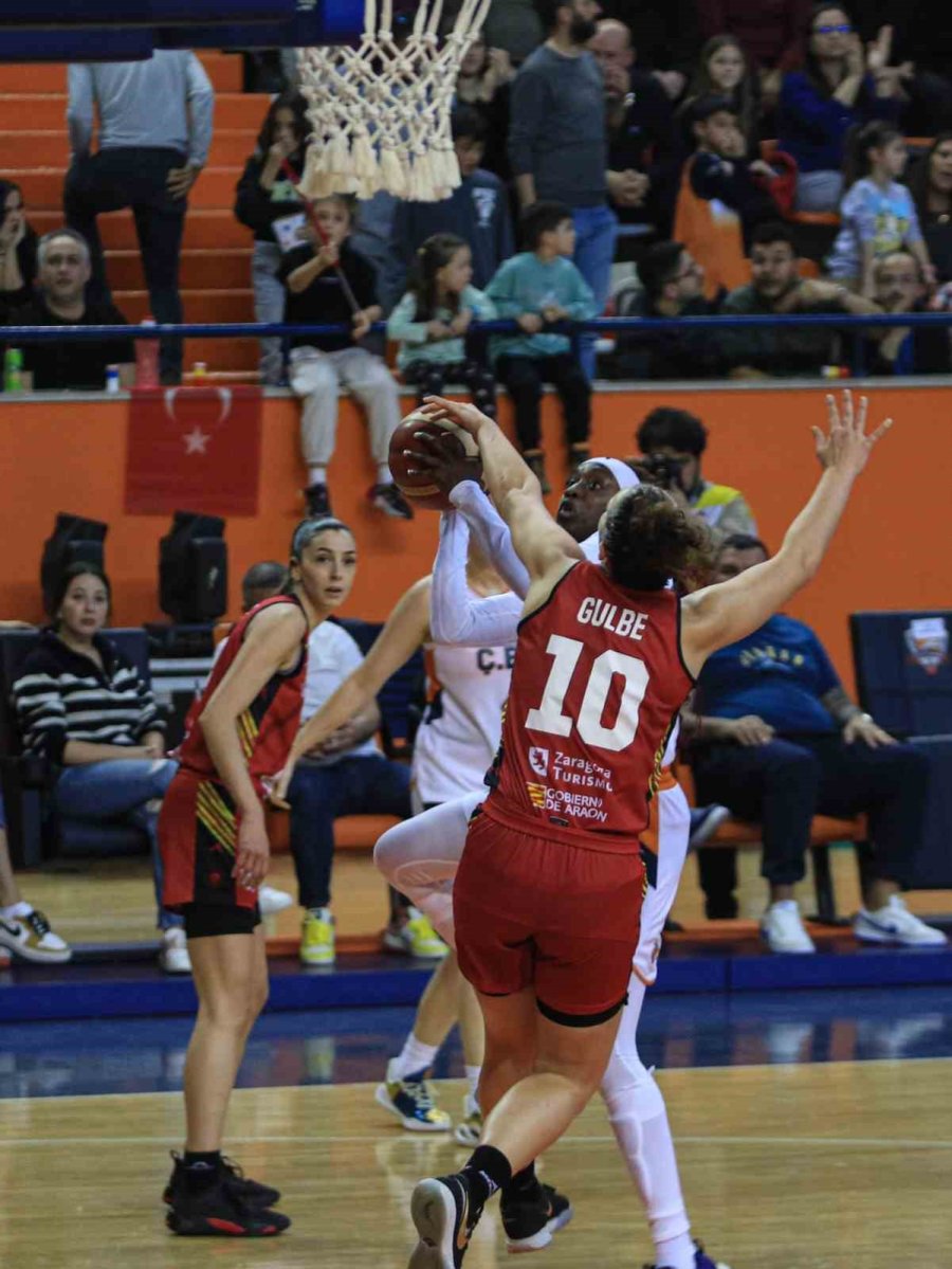 Fıba Kadınlar Avrupa Ligi: Çbk Mersin: 79 - Casademont Zaragoza: 62