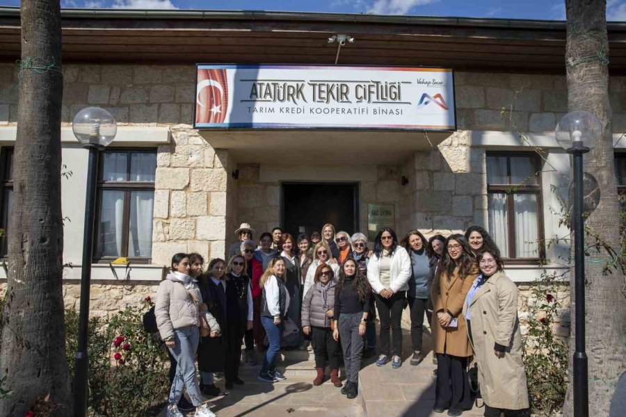 Üretici Kadınlar, Kadın Kooperatif Ve Dernekleri İle Silifke Gazi Çiftliği’nde Bir Araya Geldi
