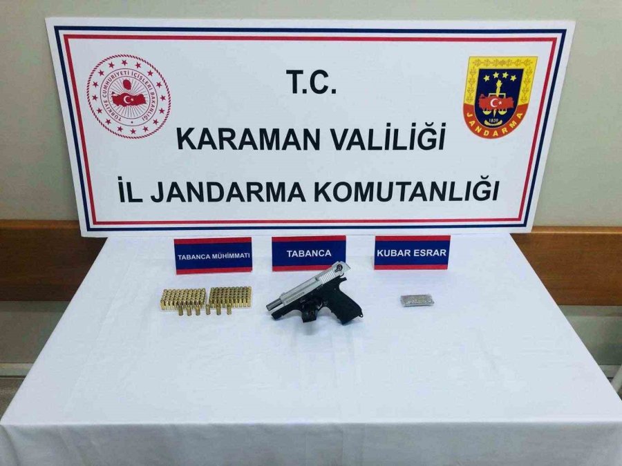 Karaman’da Jandarmadan Huzur Ve Güven Operasyonu