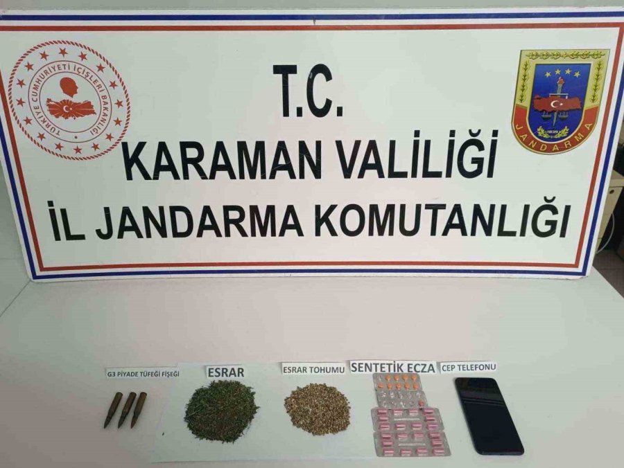 Karaman’da Jandarmadan Huzur Ve Güven Operasyonu