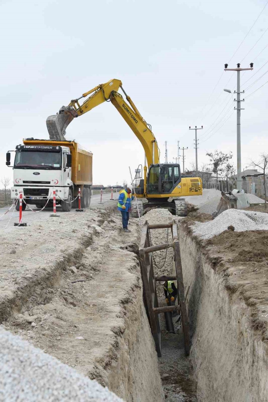 Konya’da Altyapı Yatırımları Devam Ediyor