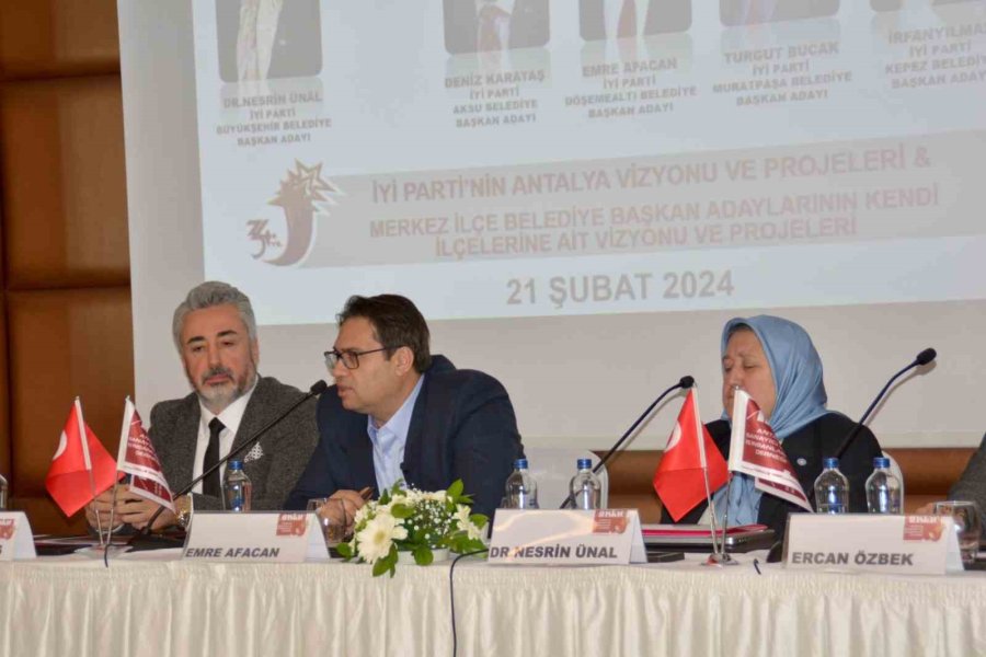 Mimar Emre Afacan, Antalya’nın İş Dünyasına Projelerini Anlattı