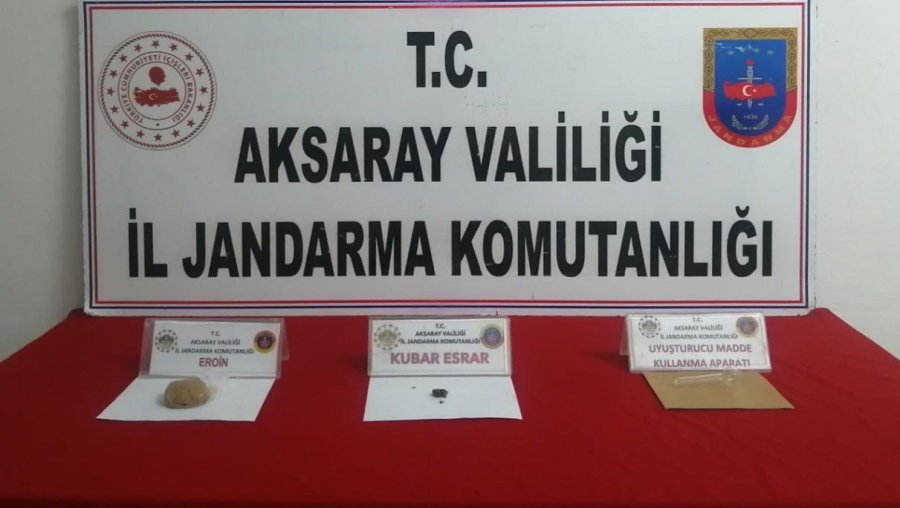 Aksaray’da Uyuşturucu Taciri Operasyonla Yakalandı