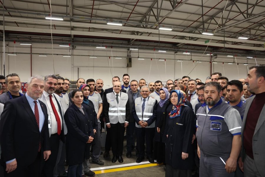 Bakan Şimşek Ve Başkan Büyükkılıç İş İnsanları Buluştu