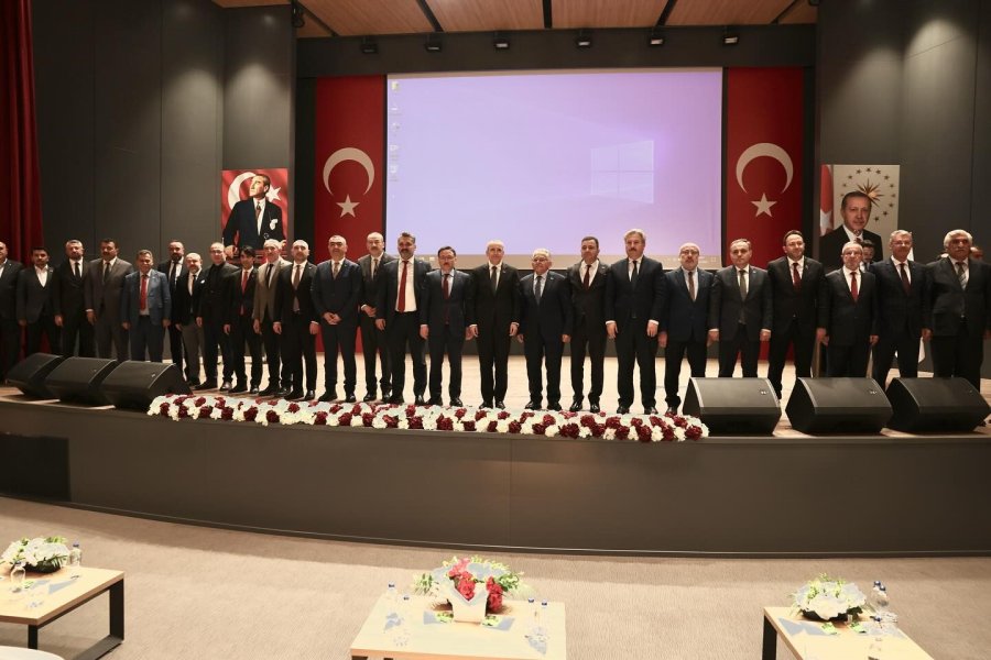 Bakan Şimşek Ve Başkan Büyükkılıç İş İnsanları Buluştu