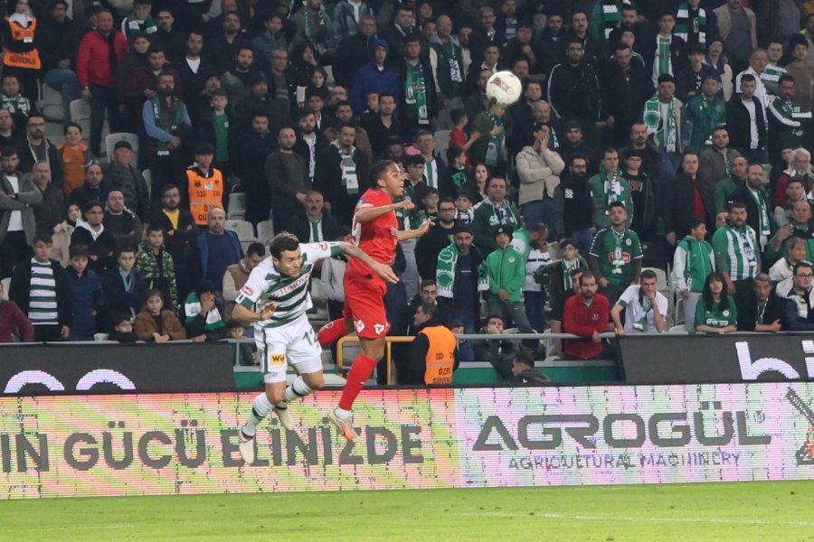 Trendyol Süper Lig: Konyaspor: 0 - Hatayspor: 0 (ilk Yarı)