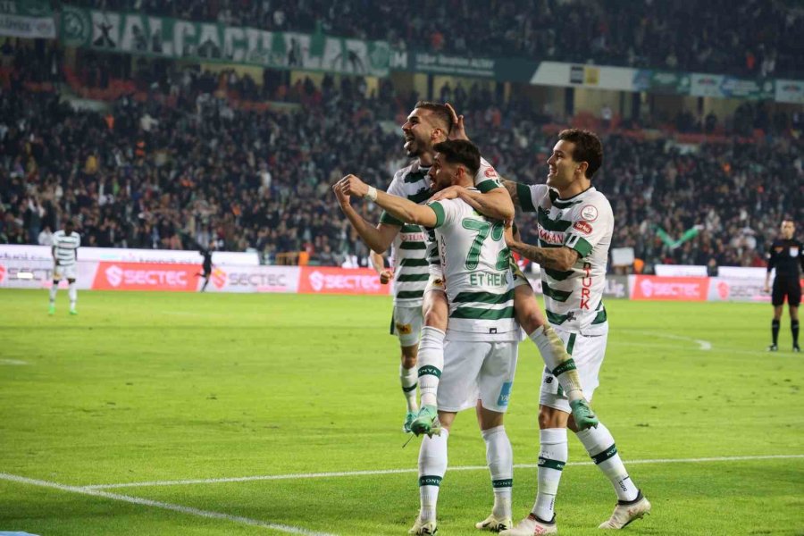 Trendyol Süper Lig: Konyaspor: 2 - Hatayspor: 0 (maç Sonucu)