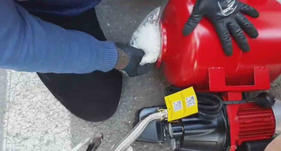 Su Hidroforunda Uyuşturucu Ele Geçirildi