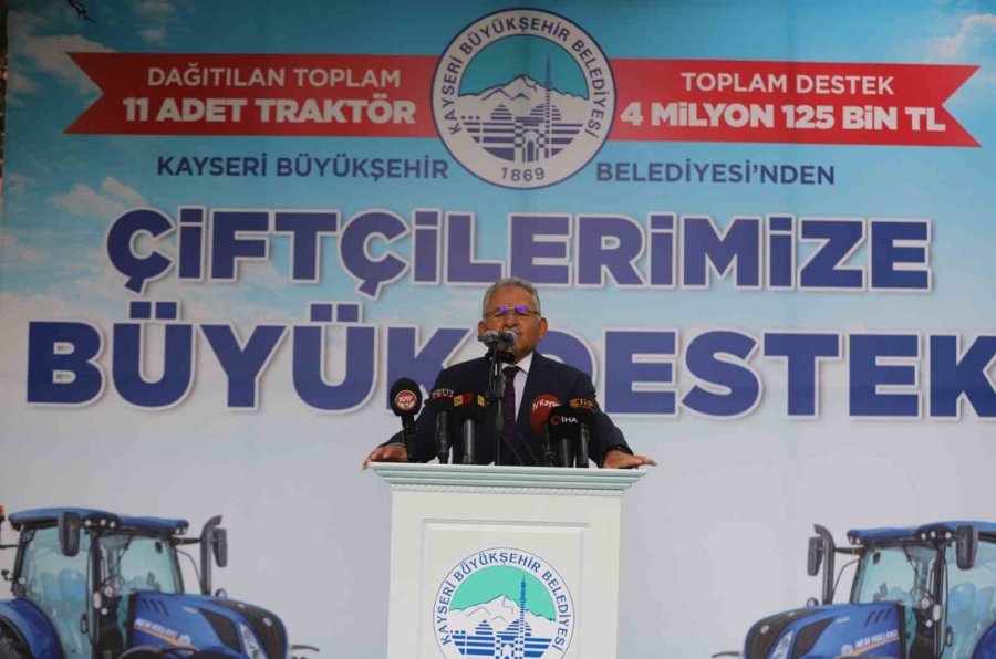 Büyükşehirden 5 Yıllık Dönemde Tarıma 500 Milyon Tl’lik Yatırım