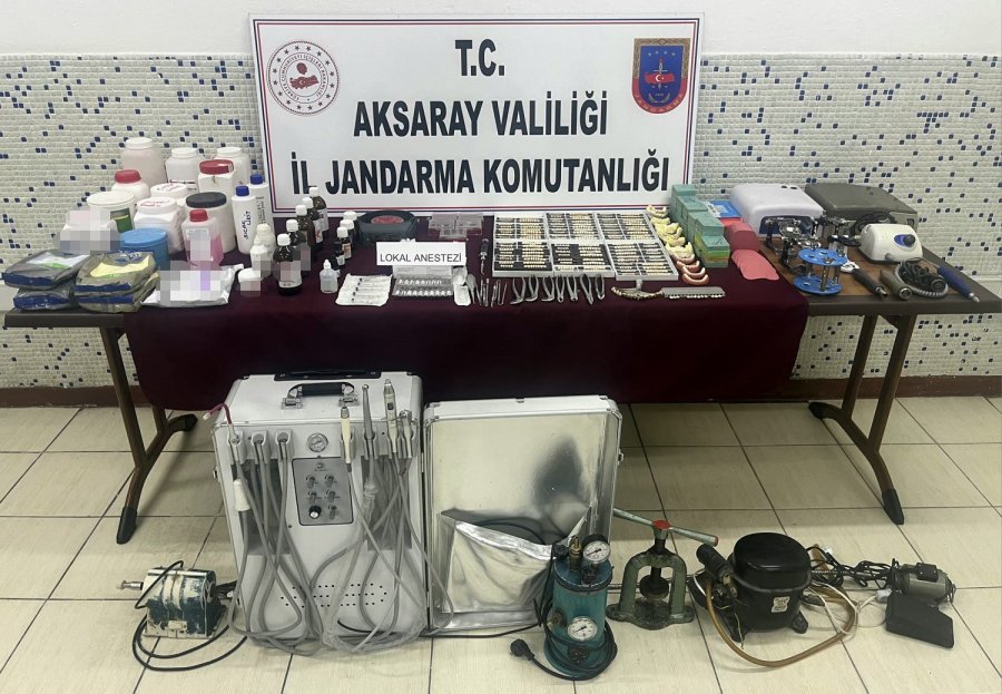 Evini Diş Kliniğine Çeviren Sahte Doktor Operasyonla Yakalandı