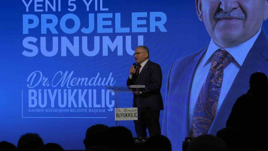 Başkan Büyükkılıç, 5 Yılda Yapılacak Projeleri Anlattı
