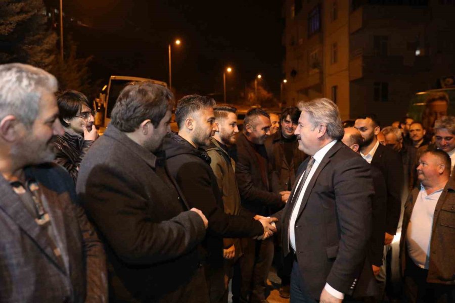 Başkan Palancıoğlu, 5 Yılda Yaptığı Hizmetleri Battalgazi Mahalle Halkı İle Paylaştı