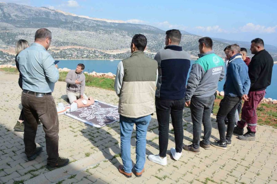 Ormancılara ’ilk Yardım Eğitimi’ Verildi