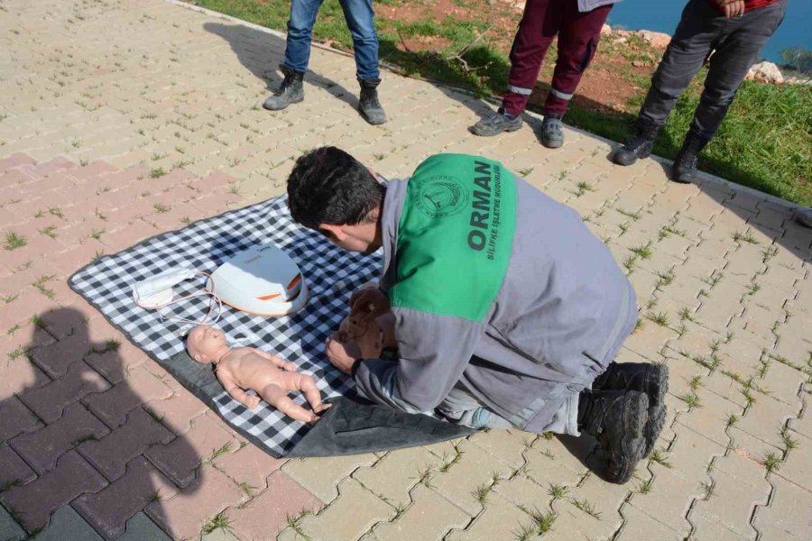 Ormancılara ’ilk Yardım Eğitimi’ Verildi