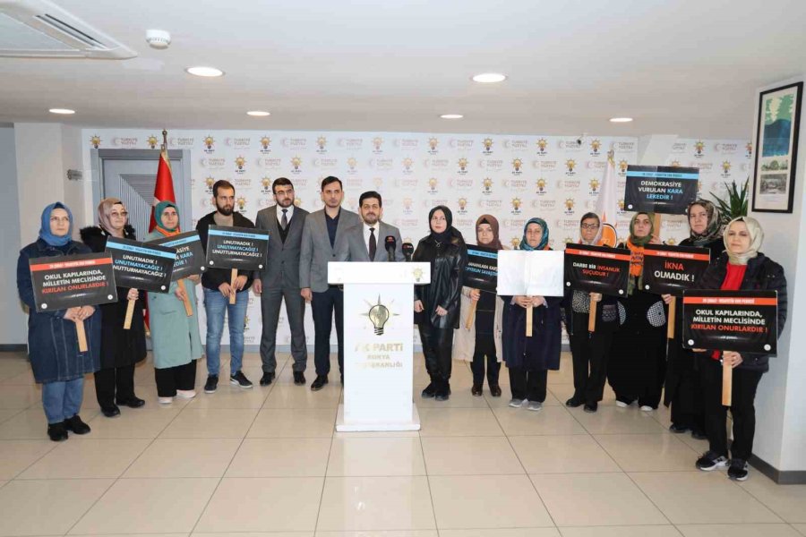 Ak Parti Konya İl Başkan Yardımcısı Deresoy: “28 Şubat Darbesi İnsanlık Tarihine Kara Bir Leke Olarak Geçmiştir"