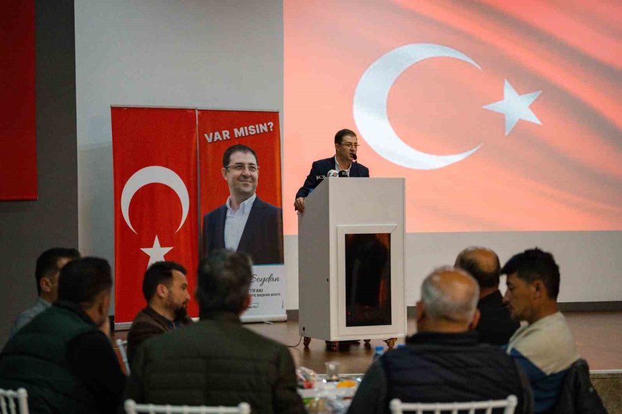 Soydan: "mersin’in Kent Dinamikleri İle Barışık Bir Yönetim Modeli Uygulama Noktasında Kararlıyız"