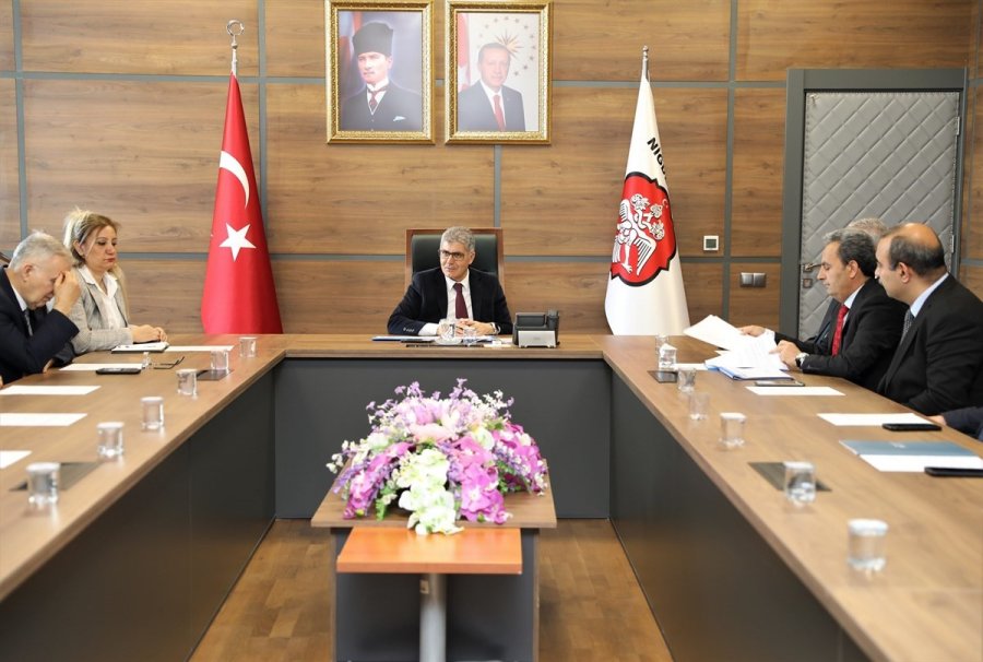 Niğde’de İl İstihdam Ve Mesleki Eğitim Kurulu Olağanüstü Toplandı