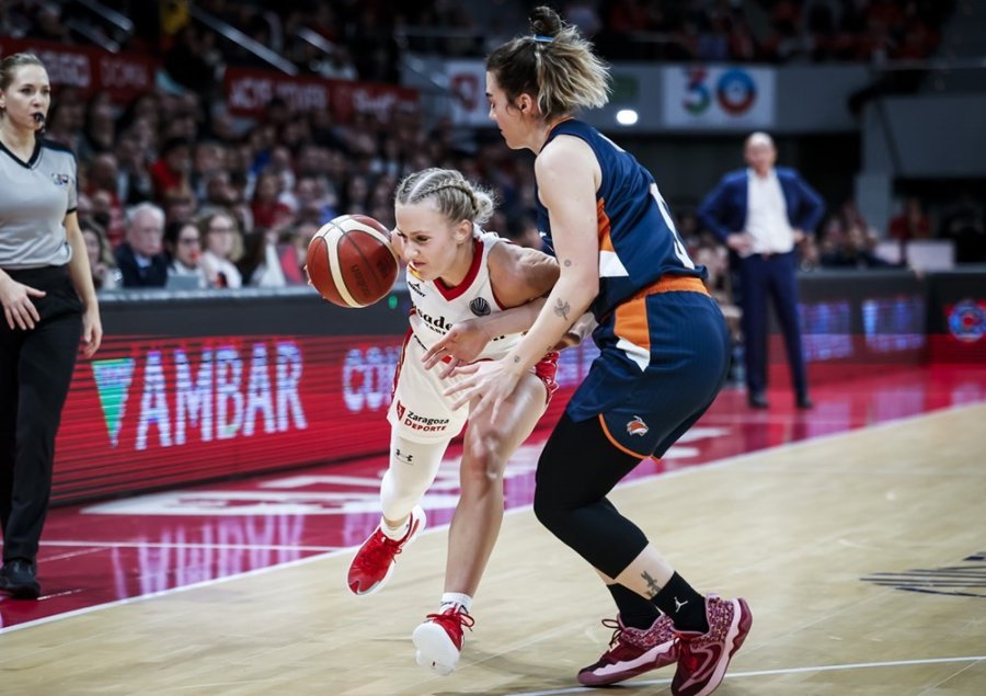 Fıba Kadınlar Avrupa Ligi: Casademont Zaragoza: 57 - Çbk Mersin: 56