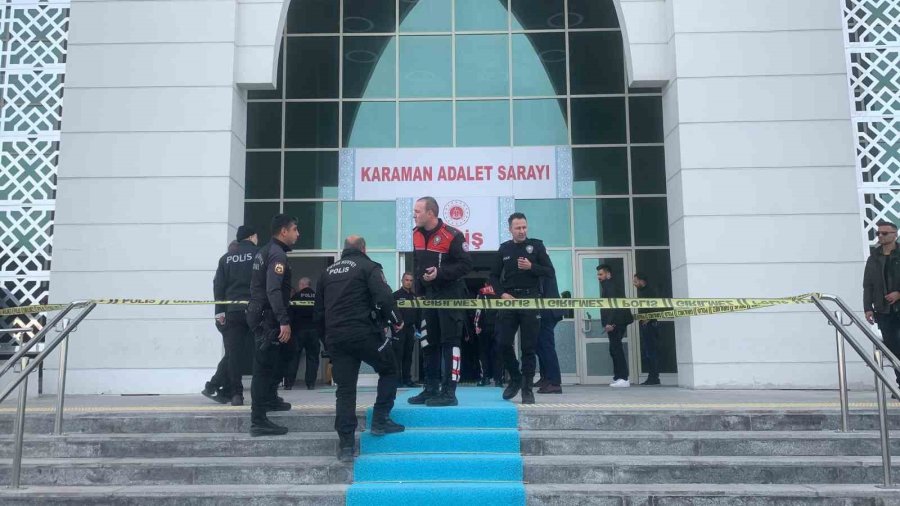 Karaman’da Adliye Girişinde Silahlı Saldırı: 1 Yaralı