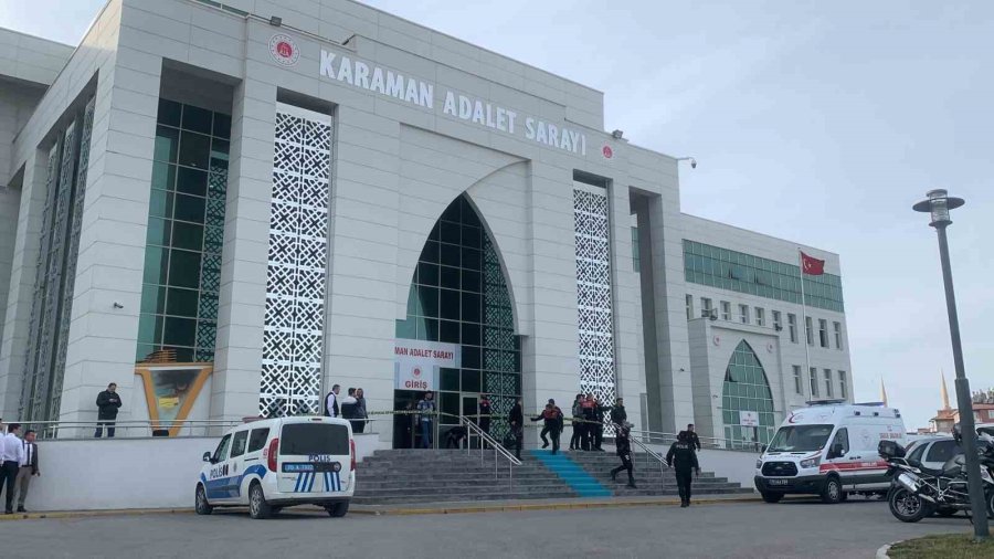 Karaman’da Adliye Girişinde Silahlı Saldırı: 1 Yaralı