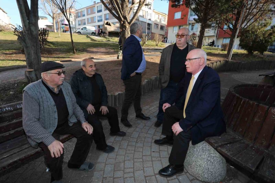 Başkan Kurt Emek Mahallesi Esnafını Ziyaret Etti