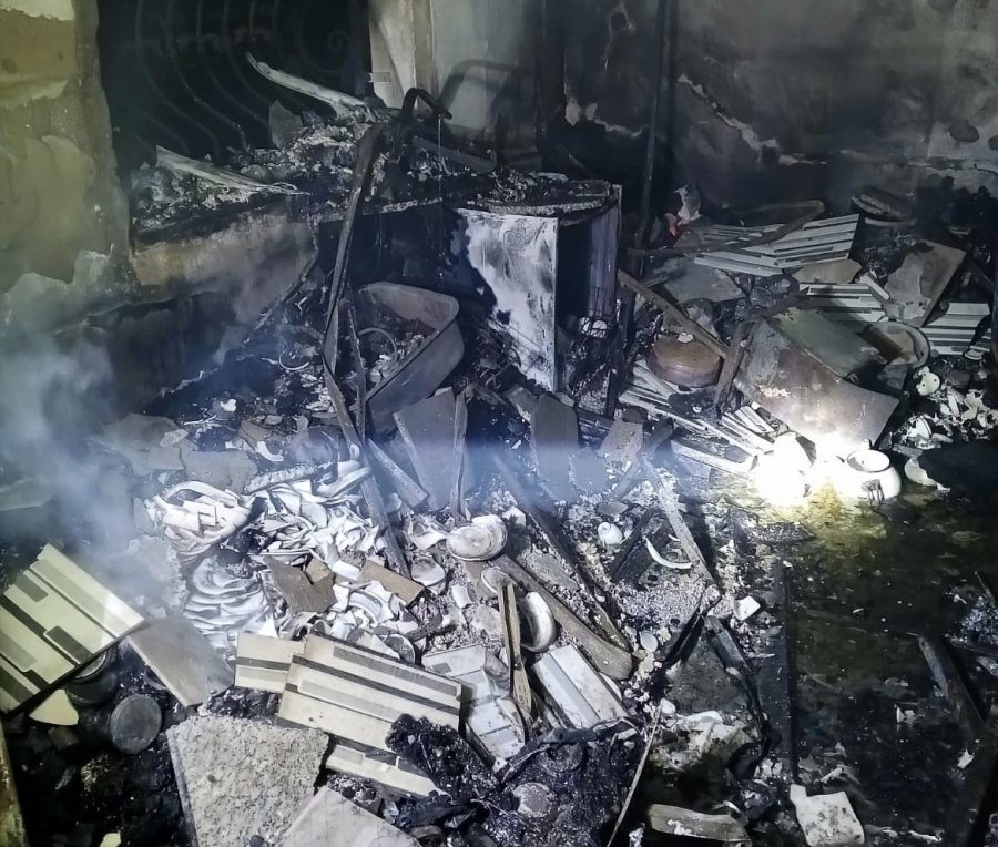 Emekli Olunca Yaylaya Yerleşmişler: Yangında Ölen Çift Son Yolculuğuna Uğurlandı