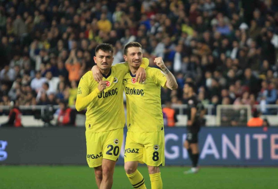 Trendyol Süper Lig: Hatayspor: 0 - Fenerbahçe: 2 (maç Sonucu)