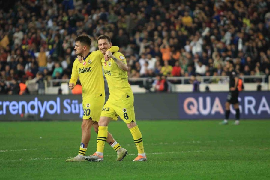 Trendyol Süper Lig: Hatayspor: 0 - Fenerbahçe: 2 (maç Sonucu)