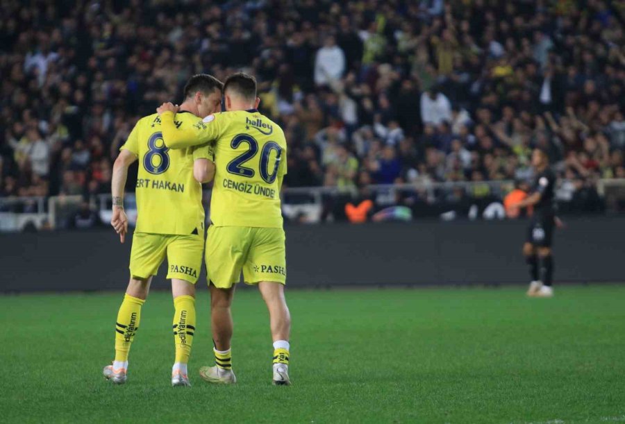 Trendyol Süper Lig: Hatayspor: 0 - Fenerbahçe: 2 (maç Sonucu)