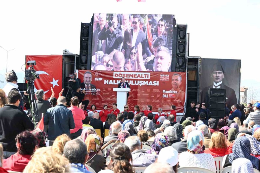 Başkan Böcek Döşemealtı Ve Korkuteli’nde