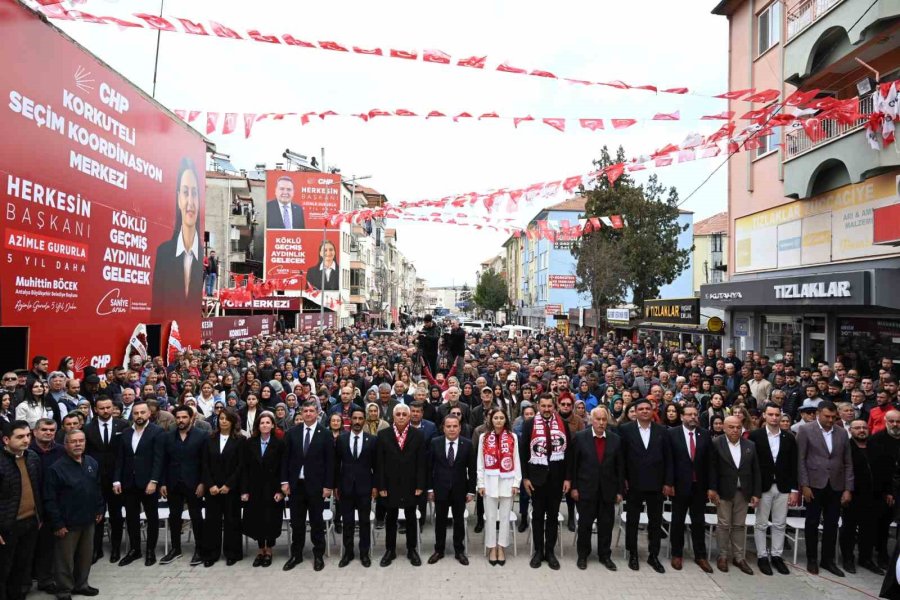 Başkan Böcek Döşemealtı Ve Korkuteli’nde